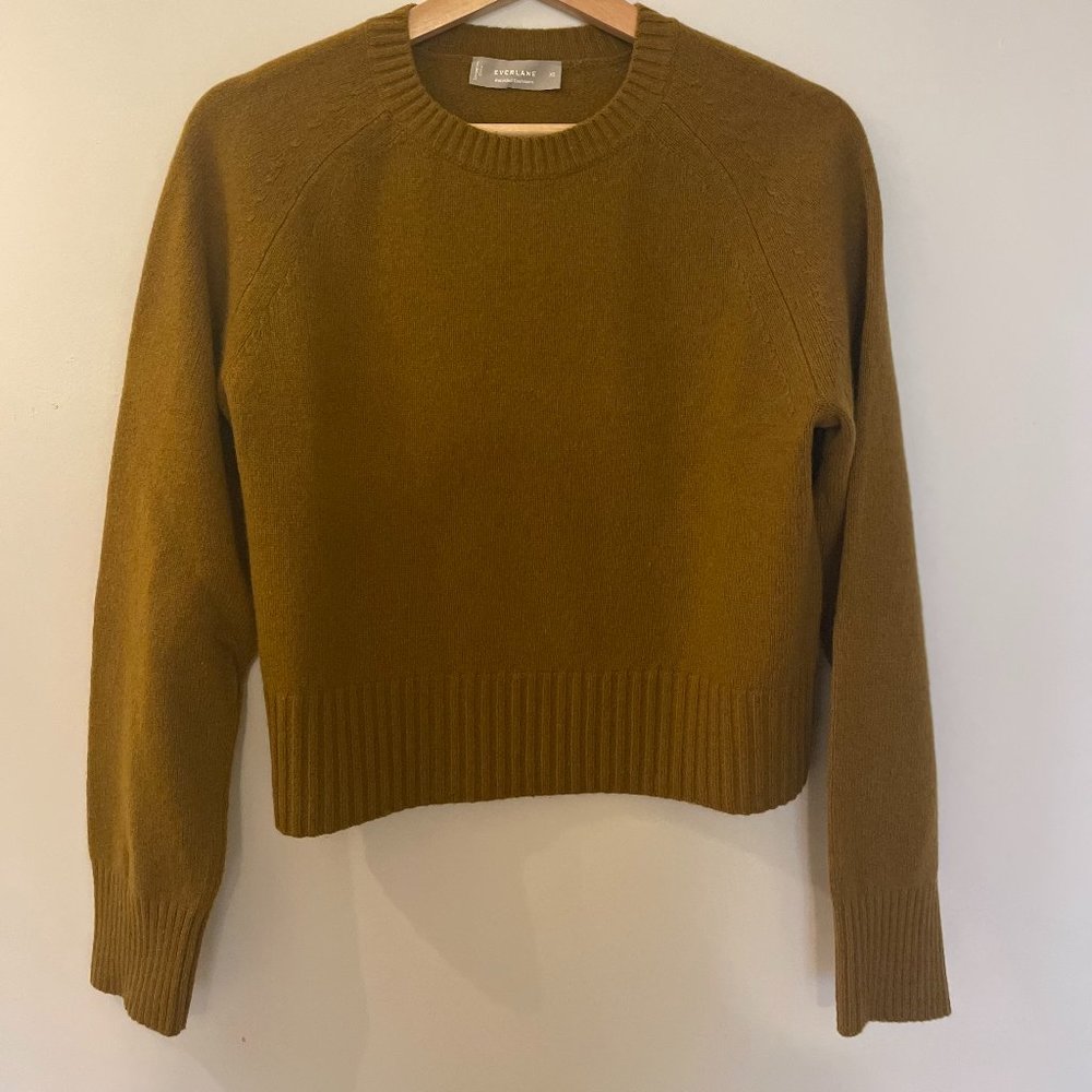 Everlane Cashmere Boxy Crew XS